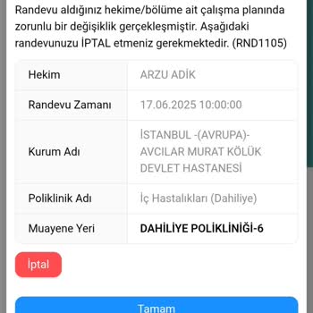 Randevuların Sürekli İptali Mağduriyet Yaratıyor