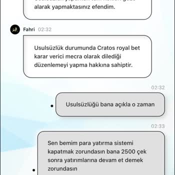 Kazancımın Düşürülmesi Ve Yatırım Tutarımdan Kesinti Hakkında Şikayet