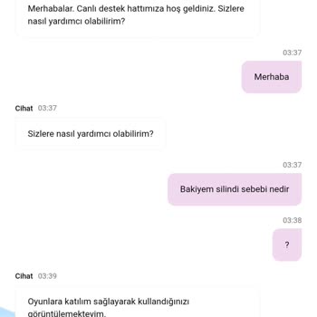 Bahis Sitesinde Hesabıma Başkası Girdi Bahanesiyle Bakiyem Silindi