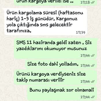 Sipariş Verildi, Ürün Ve Takip Numarası Sağlanmadı, Müşteri Oyalandı