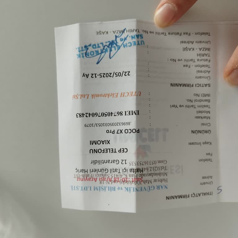 İdefix'ten Alınan Poco X7 Pro'nun IMEI Sorunu Ve Satıcıdan Destek Alamama