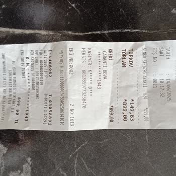 Eksik Parçalı Vantilatör Ve İlgisiz Servis