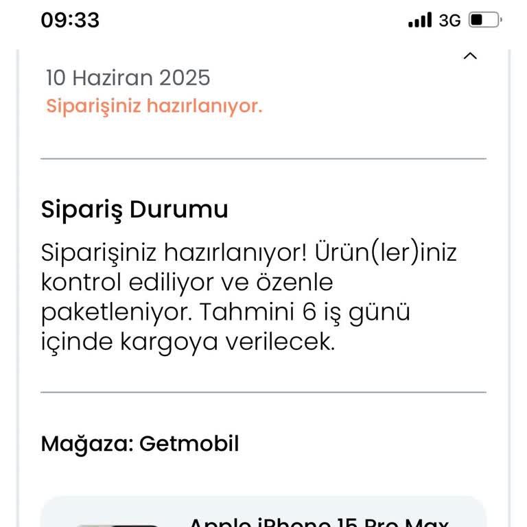 Sipariş İptali Ve İade Sürecinde Çözüm Bulunamıyor