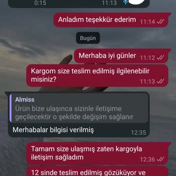 Yanlış Beden Gönderimi Ve Değişim Sürecinde Sorun