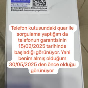 Yanlış Garanti Ve Eksik Faturalı Telefon Satışı Sonrası Destek Sorunu