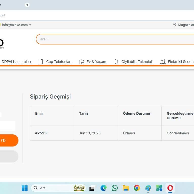 Siparişimin Durumu Hakkında Bilgi Alamıyorum Ve Kargoya Teslim Edilmedi