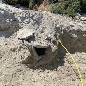 Kırılan Rögar Ve Kanal Tamir Edilmeden Üzeri Kapatıldı İlgilenilmiyor