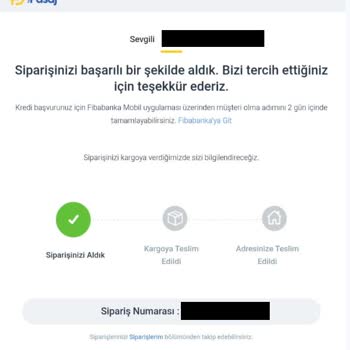 Siparişin Onaylanmasına Rağmen Bilgi Verilmeden İptal Edilmesi Ve İletişim Sorunu