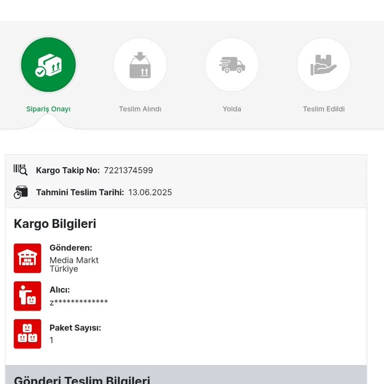 Kartur Kargo Teslimatında İhmal Ve İletişim Eksikliği Nedeniyle Müşteri Memnuniyetsizliği