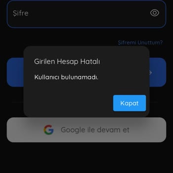 Walkers Uygulamasında Giriş Sorunu Ve Destek Eksikliği