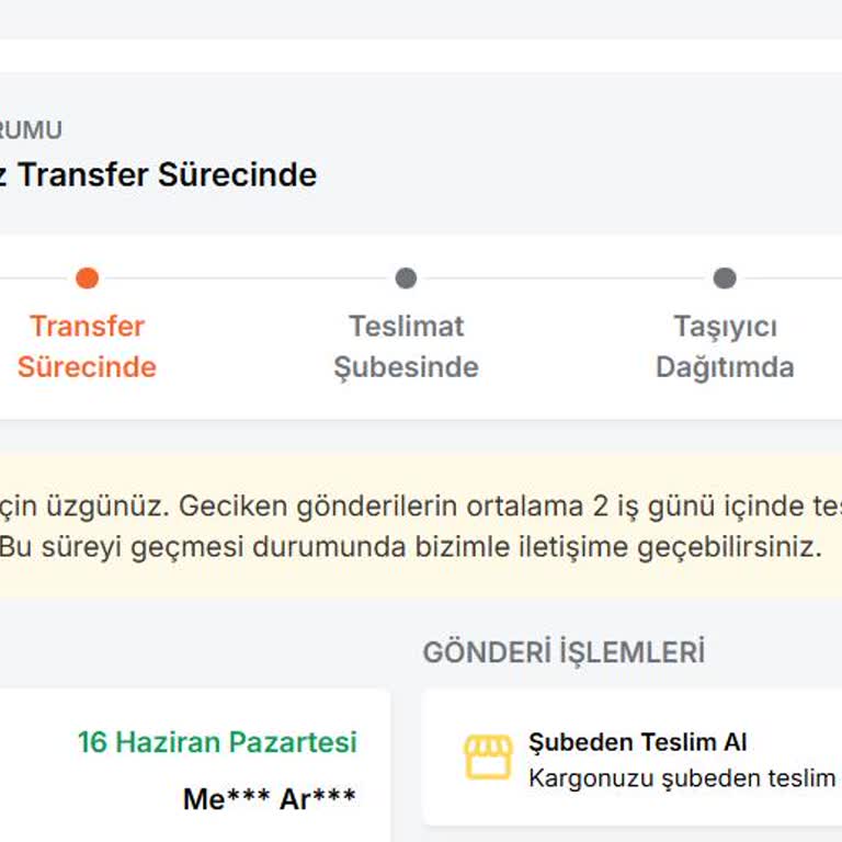 Kargom Nerede? Trendyol Express'ten Belirsizlik Ve Oyalama!