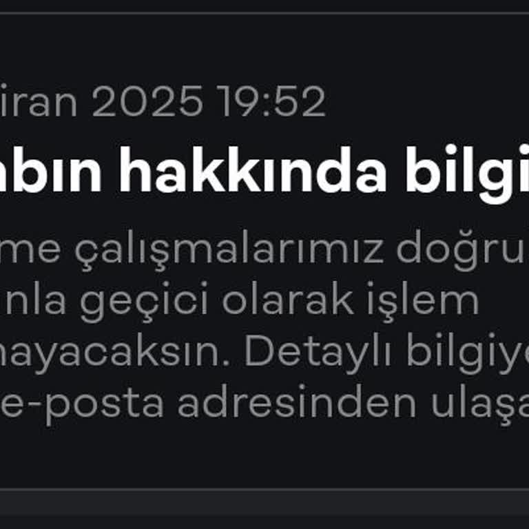 Papara Hesabımın Uzun Süredir İncelenmesi Mağduriyetimi Artırıyor