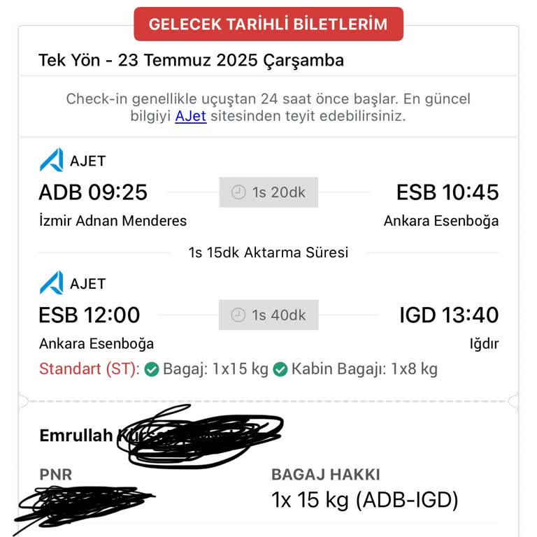 Uçak Bileti Değişikliği İçin Yüksek Ücret Talebi Ve Mağduriyet