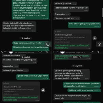 Sürat Kargo Nedeniyle Kırılan Ürünlerim Ve Trendyol'dan Destek Alamama Sorunu