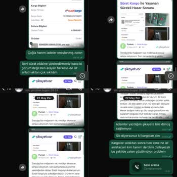 Sürat Kargo Nedeniyle Kırılan Ürünlerim Ve Trendyol'dan Destek Alamama Sorunu