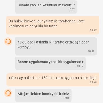 Trendyolda Hem Satıcıdan Hem Alıcıdan Kargo Ücreti Kesilmesi Mağduriyetim