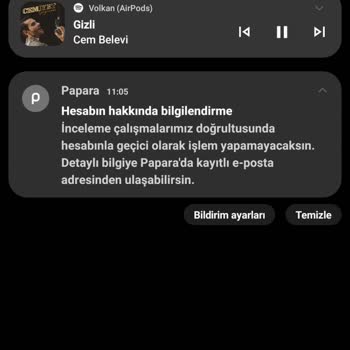 Papara Hesabım İnceleme Altında Bilgilendirme Ve Bakiye Akıbeti Belirsiz