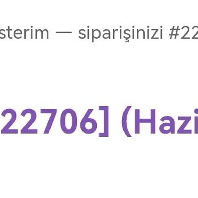 Siparişimiz Teslim Edilmedi, Para İadesi Yapılmıyor
