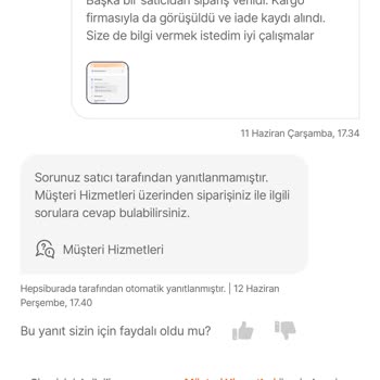 Sipariş İptali Talebim Dikkate Alınmadı, Ürün Teslim Edilmedi Ve Yanıltıcı Bilgilendirme
