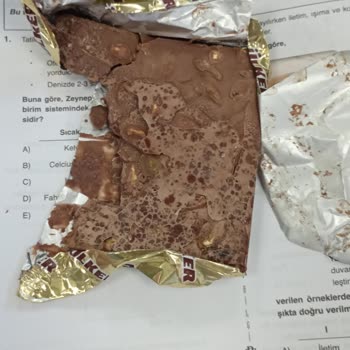 Aldığım Antep Fıstıklı Çikolata Deforme Çıktı, Beklenen Kalite Yok