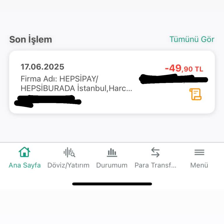 İzinsiz Çekilen 50 TL'lik Ödemelerin İptalini İstiyorum