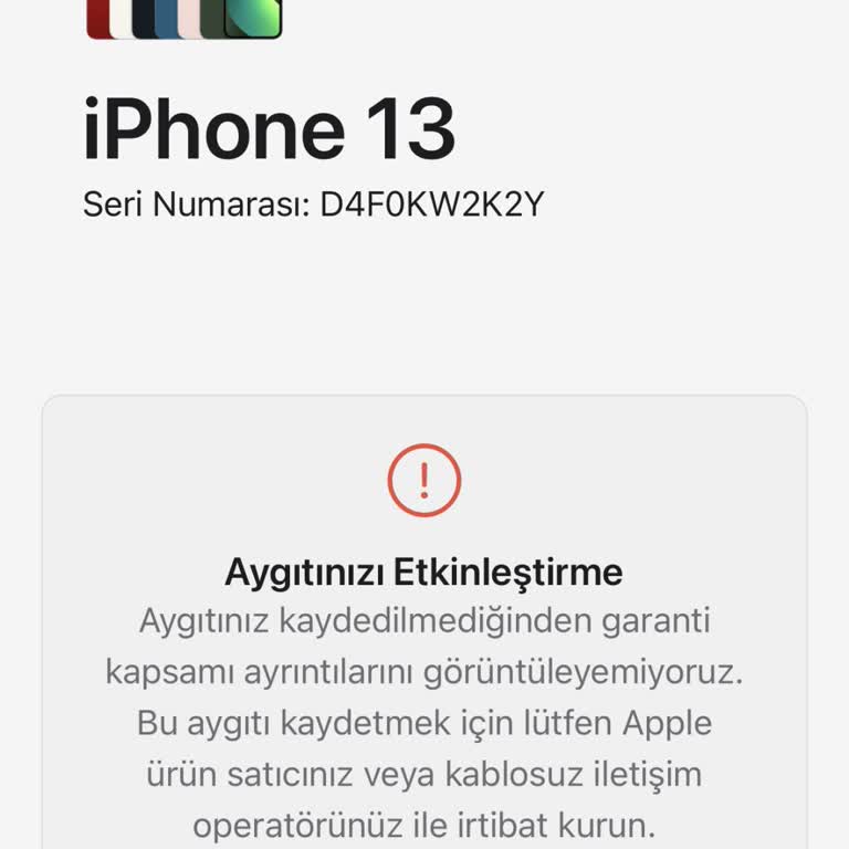 Hepsiburada'dan Satın Aldığım İphone 13 Orijinal Çıkmadı