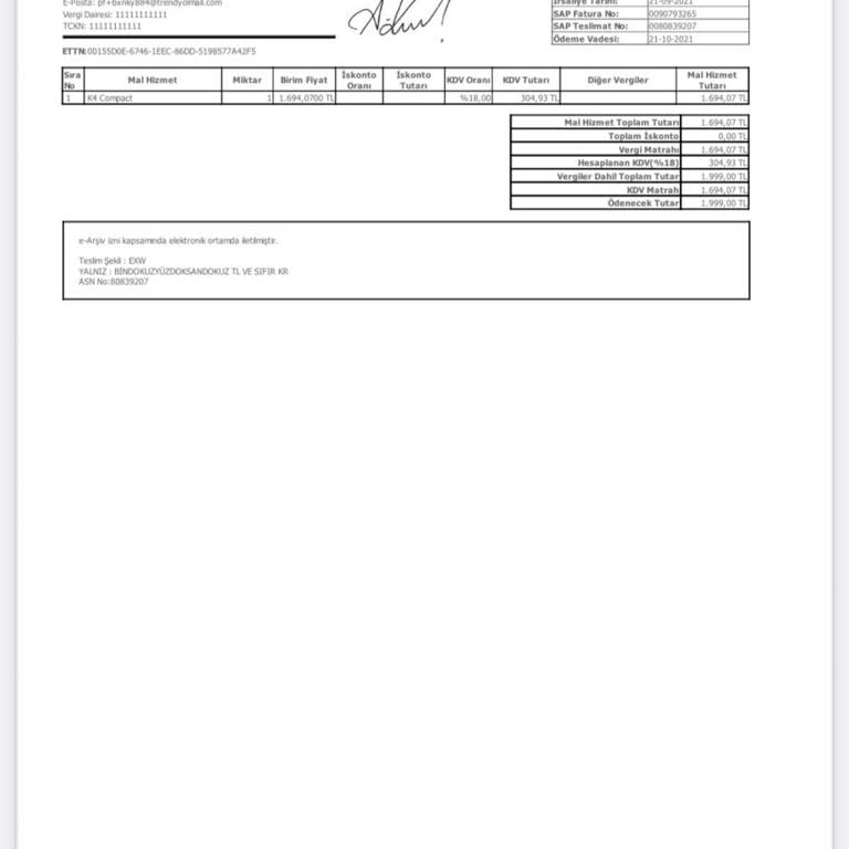 Karcher K4 Compact Makinada Az Kullanımda Arıza Ve Yüksek Servis Ücretleri