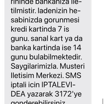 Evidea İade Sürecinde Yaşadığım Belirsizlik Ve Çözülmeyen Para İadesi Sorunu