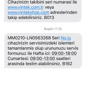 Vintek Ücret İadesi Sözünü Yerine Getirmedi, Tamir Edildiğini Sonradan Bildirdi