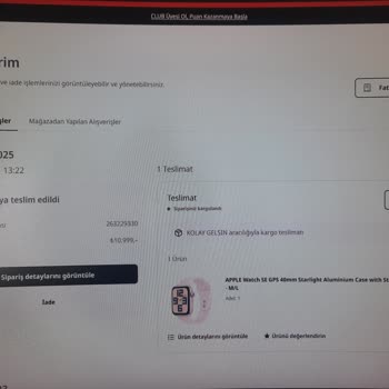 Siparişim Kayıp Kargo Ve Müşteri Hizmetleri Sessiz