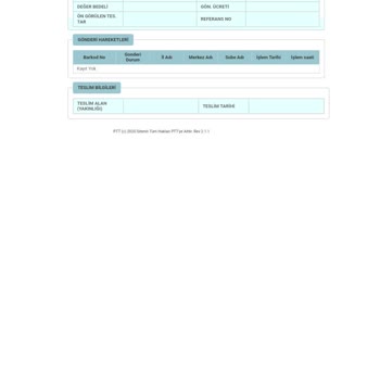 Kargoya Verilen Ürünler Teslim Edilmiyor, İade Veya Teslimat Talebim Karşılanmıyor