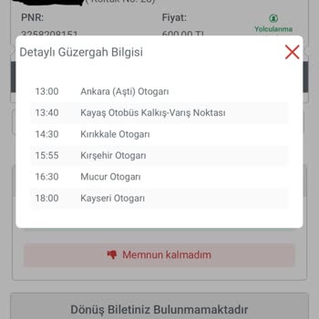 Bilgi Dışı Bilet İptali Ve İade Sürecinde Mağduriyet Yaşadım