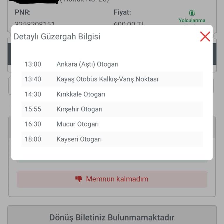 Bilet İptali Ve Ücret İadesi Sorunu: Kamil Koç Ve Obilet Sorumluluk Almıyor