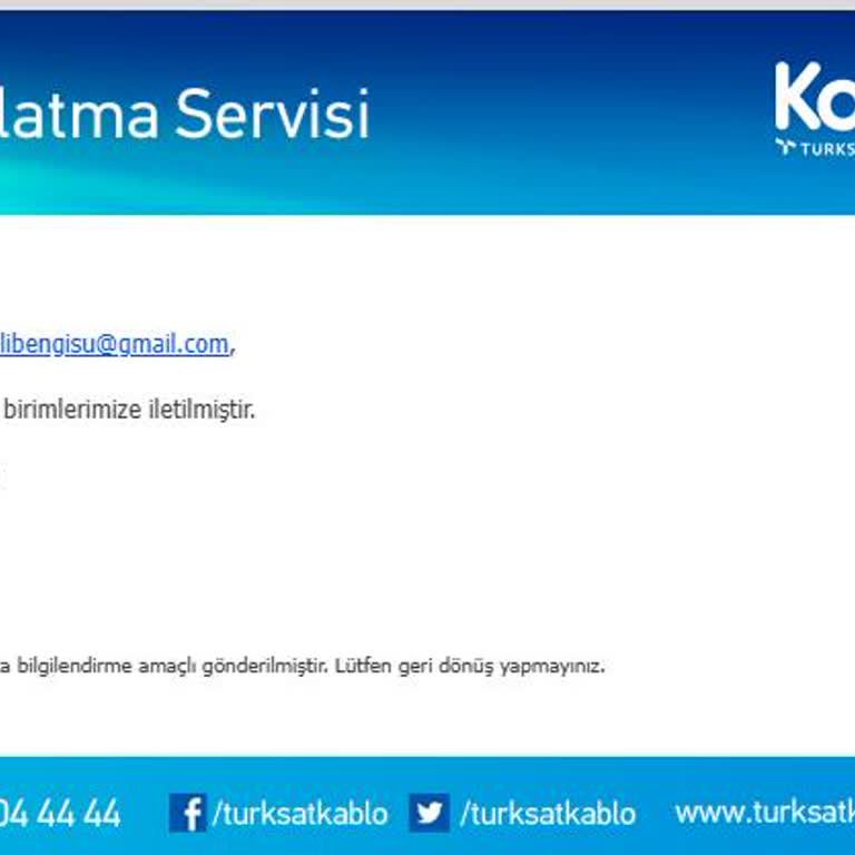 Kablo Net Nakil Sürecinde Hizmet Ve Bilgi Eksikliği Yaşadım