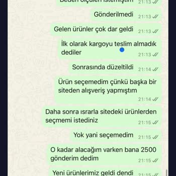 Aylarca Beklenen İade Ve İlgisiz Müşteri Hizmeti