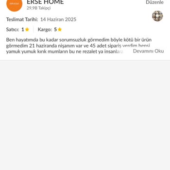 Sipariş Verdiğim Mumlar Kırık Ve Yamuk Geldi, Yorumlarım Engellendi