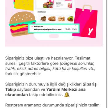 Siparişim Gelmedi, Canlı Yardıma Ve Restorana Ulaşamıyorum!