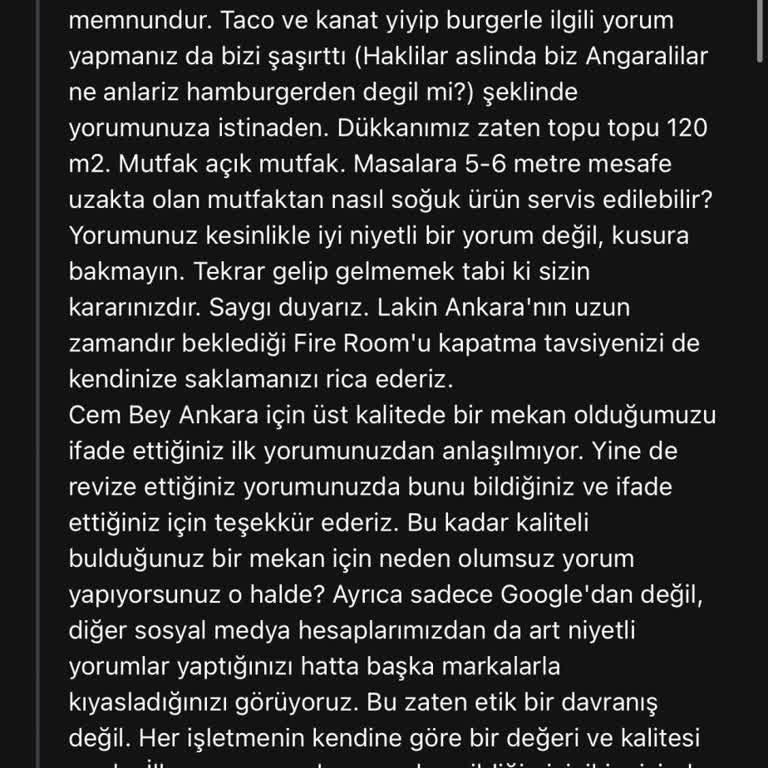 Ankara Şubesinde Müşteri Şikayetine Olumsuz Ve Sert Yaklaşım