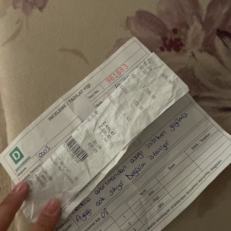 Deichmann'da İade Ve Değişim Hakkım Reddedildi