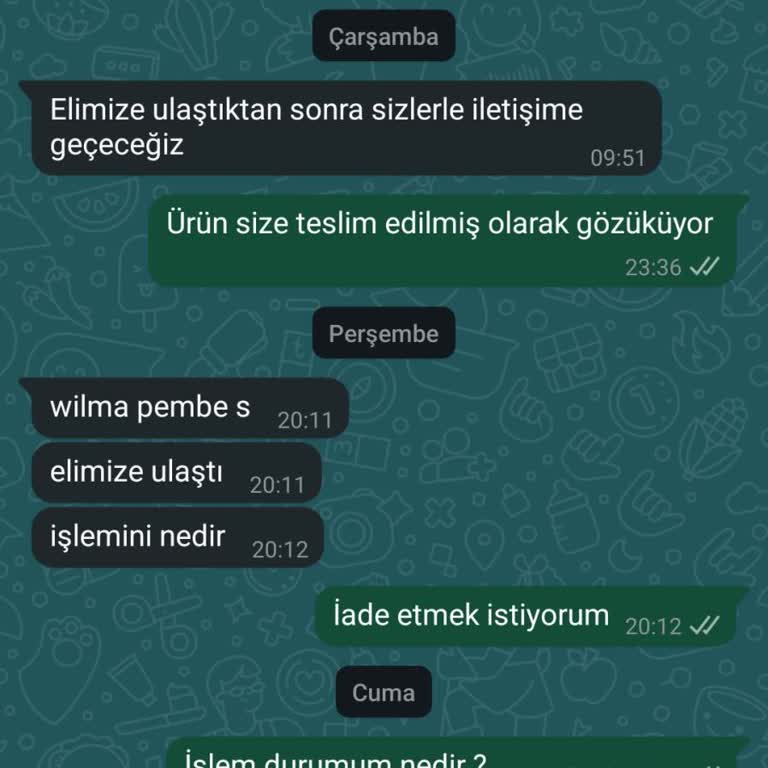 Gömlek İadesinde Gecikme Ve Yetersiz Müşteri Hizmeti