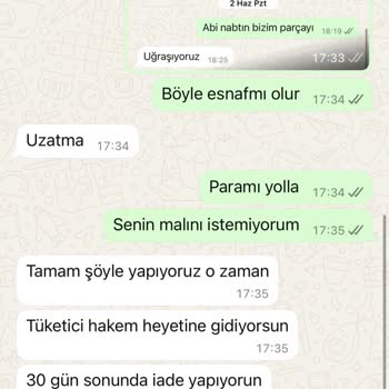Satıcıdan Alınan Ürün Kargolanmadı İletişimde Hakaret Ve İlgisizlik Yaşadım