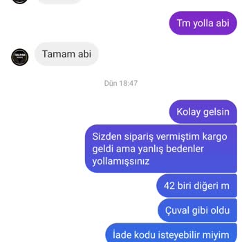 Yanlış Gönderilen Ürünler Ve İletişim Sorunu