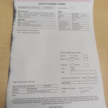 Fiat Egea'da Yazılım Kaynaklı Marş Sorunu Ve Yüksek Servis Ücreti Mağduriyeti