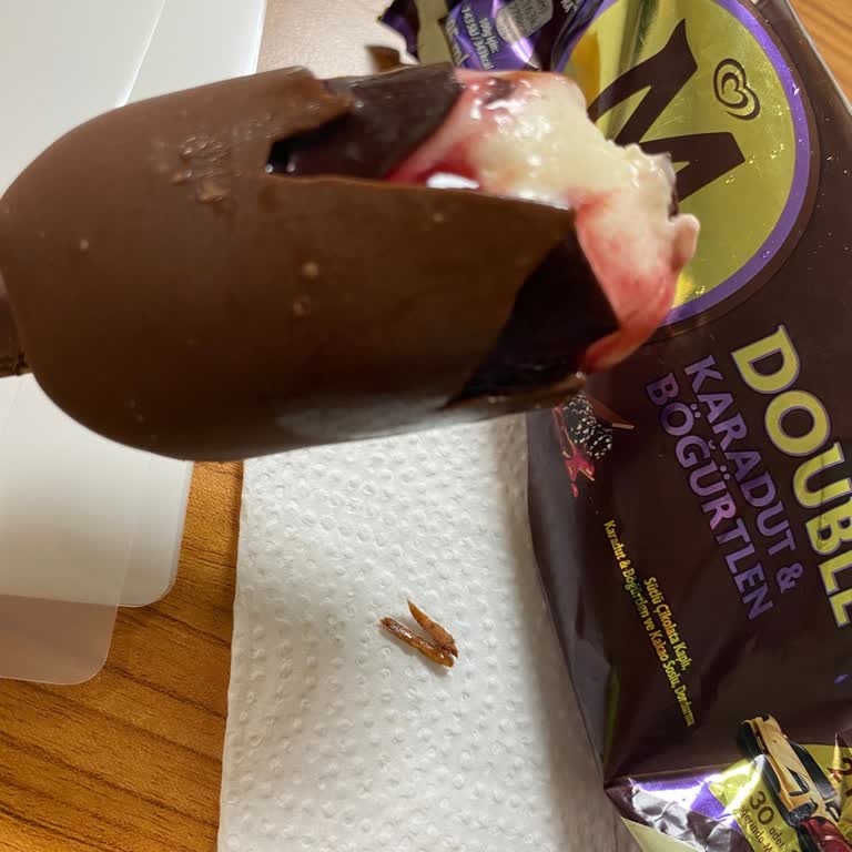 Magnum Dondurmadan Çıkan Tahta Parçaları Güvenimi Sarsıyor
