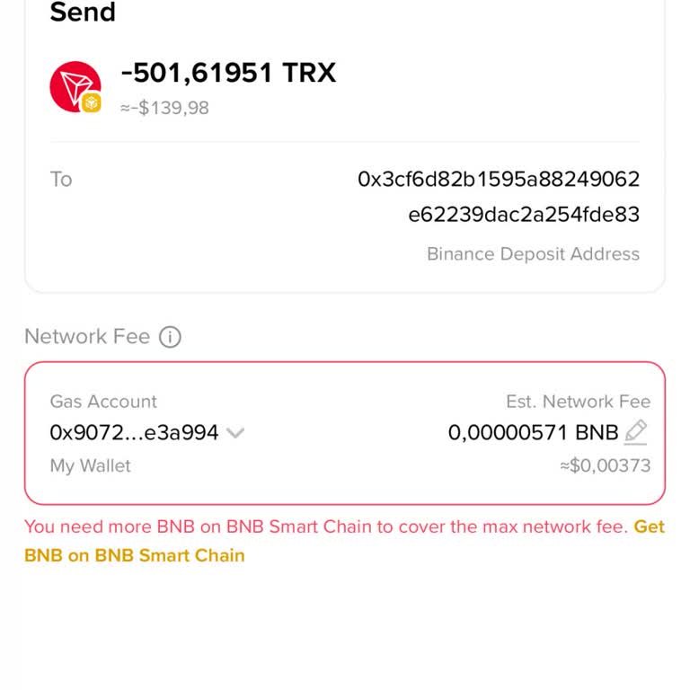 Binance Cüzdanında Trx Tokenini Dönüştüremiyor Ve Çekemiyorum