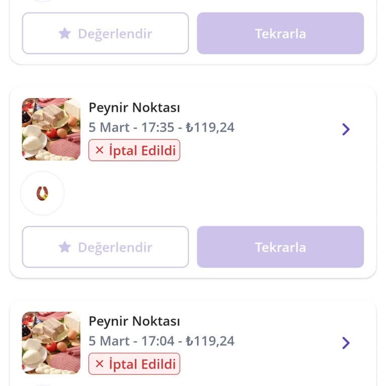 Getir Kayıtlı Kartım Yokken İzinsiz Para Çekildi