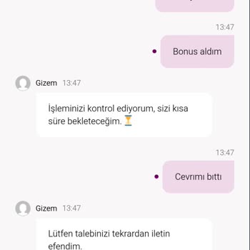 Çekim Talebim Onaylanmadı, Canlı Destek Yanıt Vermiyor