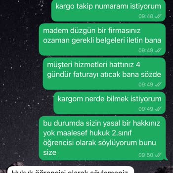 Siparişim Teslim Edilmedi, Şube İlgisiz Ve Bilgi Vermiyor