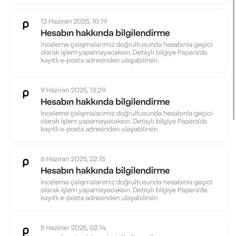 Papara Haksız Hesap İncelemesi Nedeniyle Yaşanan Maddi Mağduriyet Ve Acil Çözüm Talebi