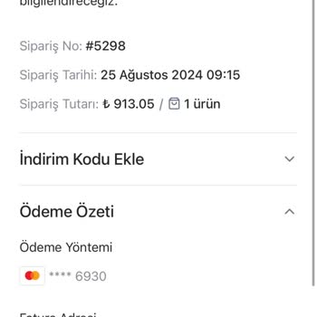 Sipariş Verdim, Ne Ürün Gönderildi Ne De İade Yapıldı